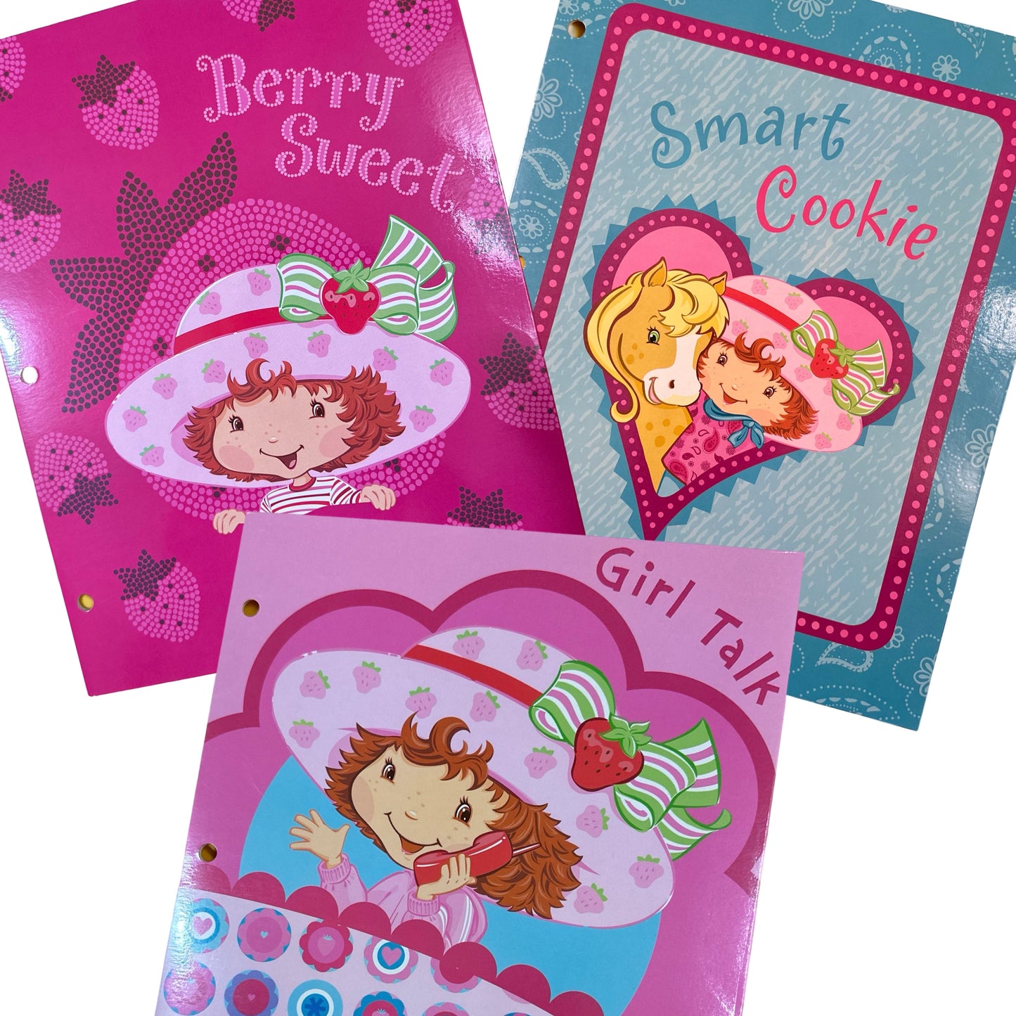 Strawberry Shortcake Folder Lot
