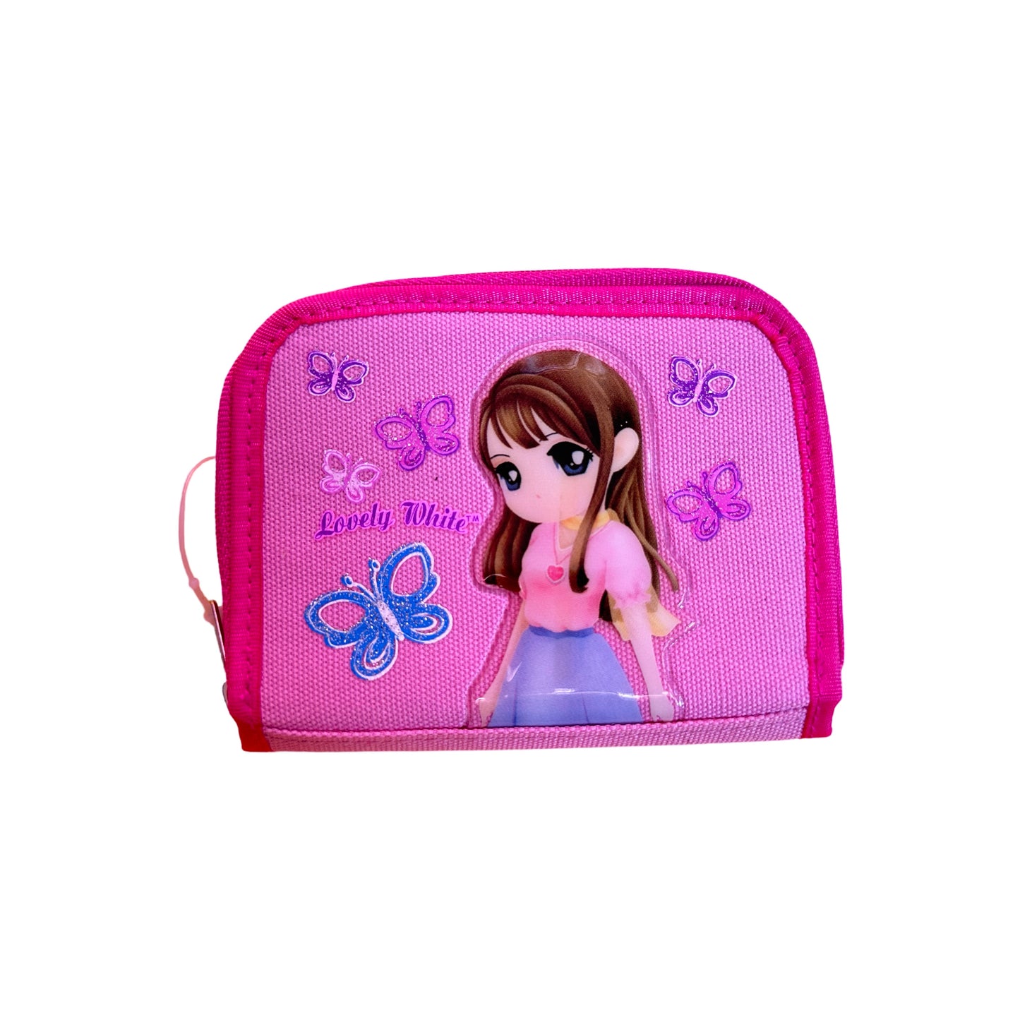 Lovely White Coin Purse Wallet