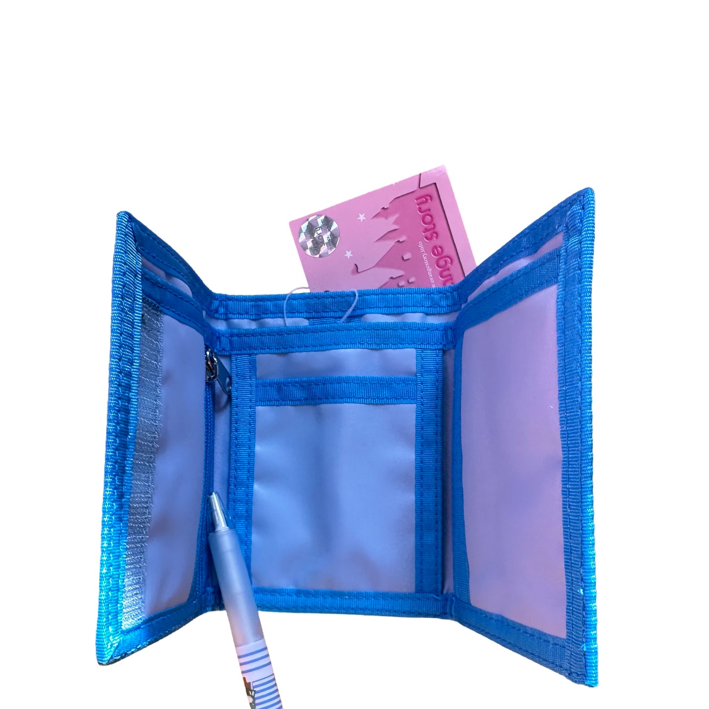 Lovely White Trifold Wallet