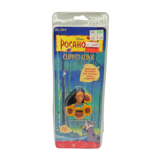 Vintage Pocahontas Clock