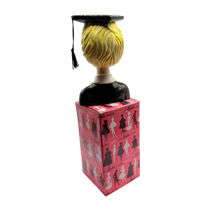 Enesco Barbie Head Vase "Barbie Graduation" from Barbie with Love, 1994