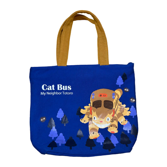 Cat Bus Tote Bag