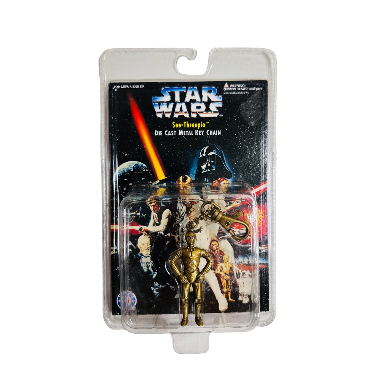 See-Threepio Metal Keychain