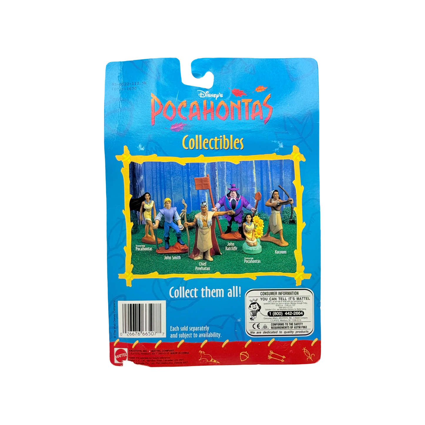 Pocahontas Trinket Set