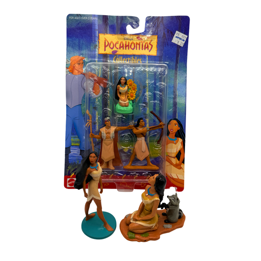Vintage Pocahontas Figurine Bundle