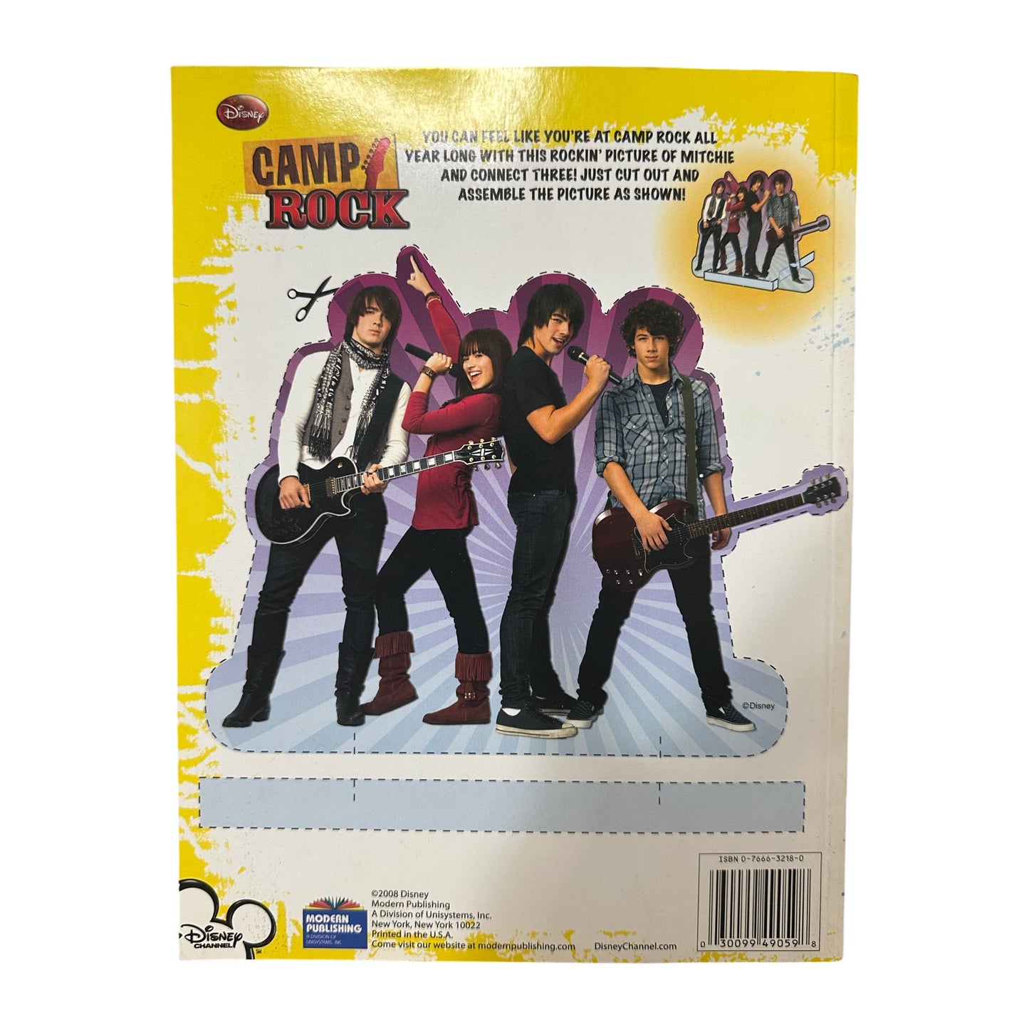 Camp Rock Activity Book