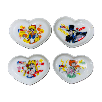 Sailor Moon Mini Heart Plates