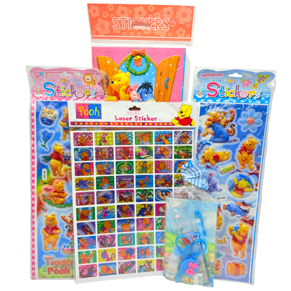 Pooh Bear Sticker Bundle