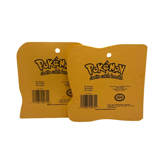 Vintage Pokemon Notepad Bundle