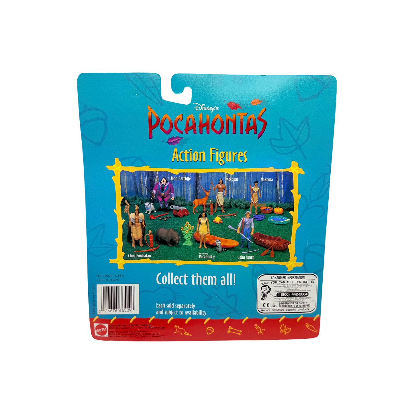Vintage Pocahontas Set