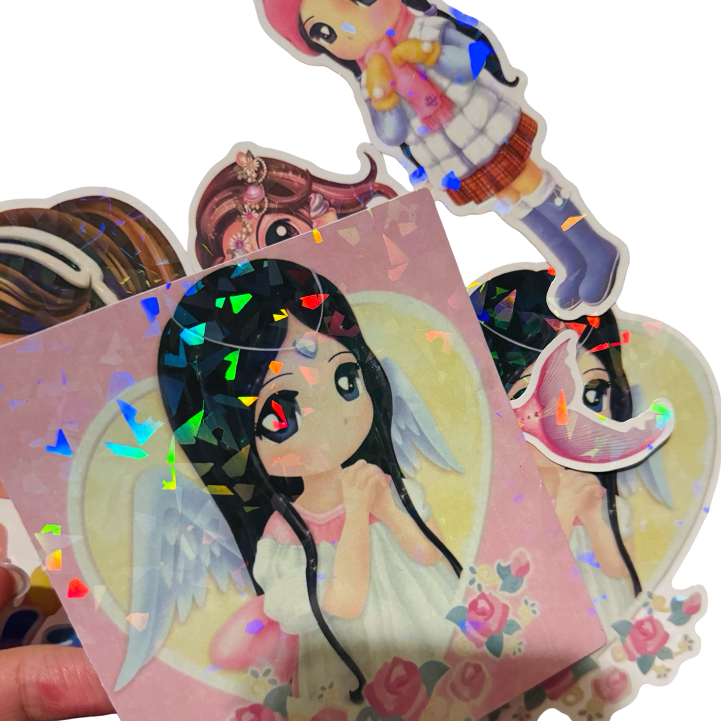 Lovely White Sticker Bundle