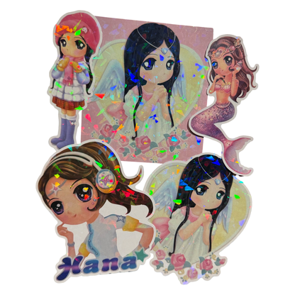 Lovely White Sticker Bundle