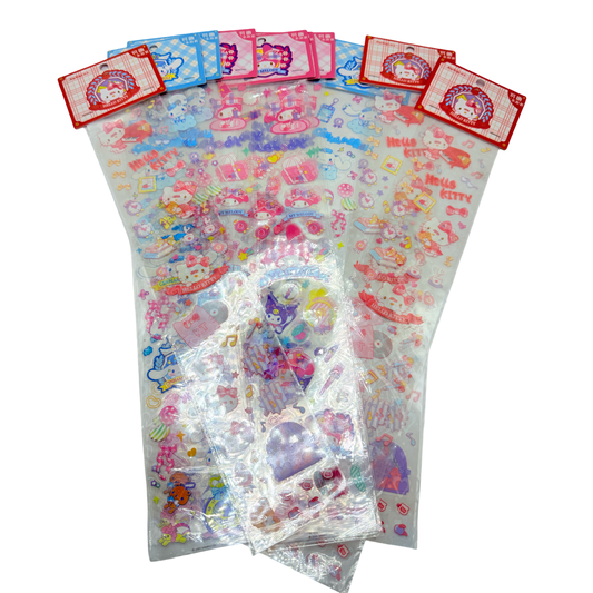 Large Sanrio Sticker Bundle